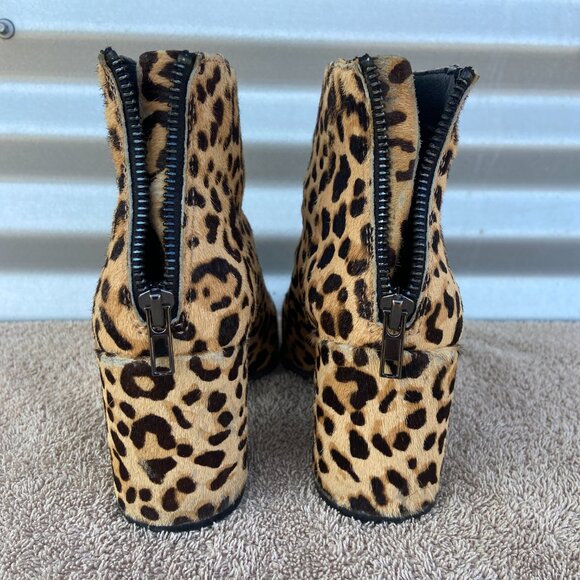 STEVE MADDEN Women's 6.5 Cowhide Ankle Boot - Picture 4 of 7